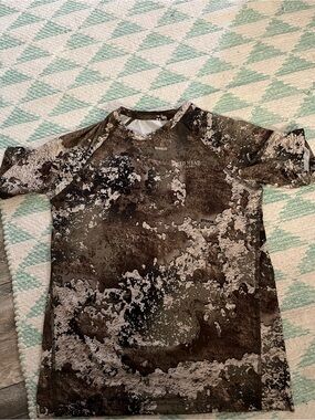 RedHead hunting Short Sleeve Camo Tee in Brown and Tan
